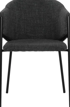 SIT Armlehnstuhl »London 2er-Set Esszimmerstühle mit Strukturstoff & Metallgestell« (Set) 2 Stk.Öko-Tex Strukturstoff & bequeme Armlehnen für Sitzkomfort