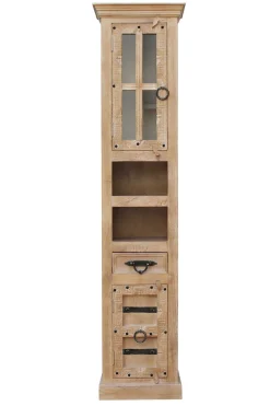 SIT Badmöbel-Set »Colombo 5-tlg. aus Mangoholz mit Hochschrank« Set, Bäder-Set,