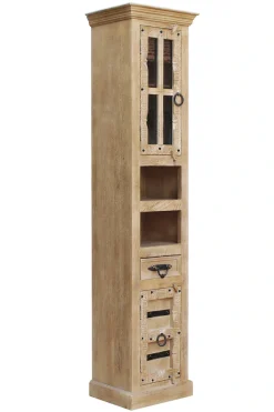 SIT Badmöbel-Set »Colombo 5-tlg. aus Mangoholz mit Hochschrank« Set, Bäder-Set,
