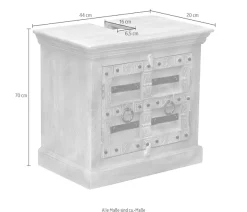 SIT Badmöbel-Set »Colombo 5-tlg. aus Mangoholz mit Hochschrank« Set, Bäder-Set,