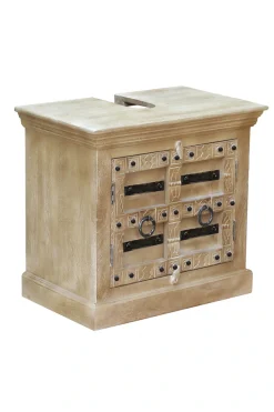 SIT Badmöbel-Set »Colombo 5-tlg. aus Mangoholz mit Hochschrank« Set, Bäder-Set,