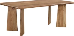 SIT Esstisch »Jakarta aus Akazie 200x100 cm mit asymmetrischem Holzgestell« 3 cm starke Akazienplatte mit abgerundeten Kanten