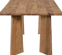 SIT Esstisch »Jakarta aus Akazie 200x100 cm mit asymmetrischem Holzgestell« 3 cm starke Akazienplatte mit abgerundeten Kanten