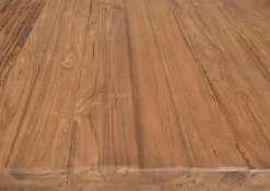 SIT Esstisch »Juneau aus recyceltem Teak mit 50-mm-Platte & Rustik-Look« 50 mm starke Teakplatte mit markanter rustikaler Oberfläche