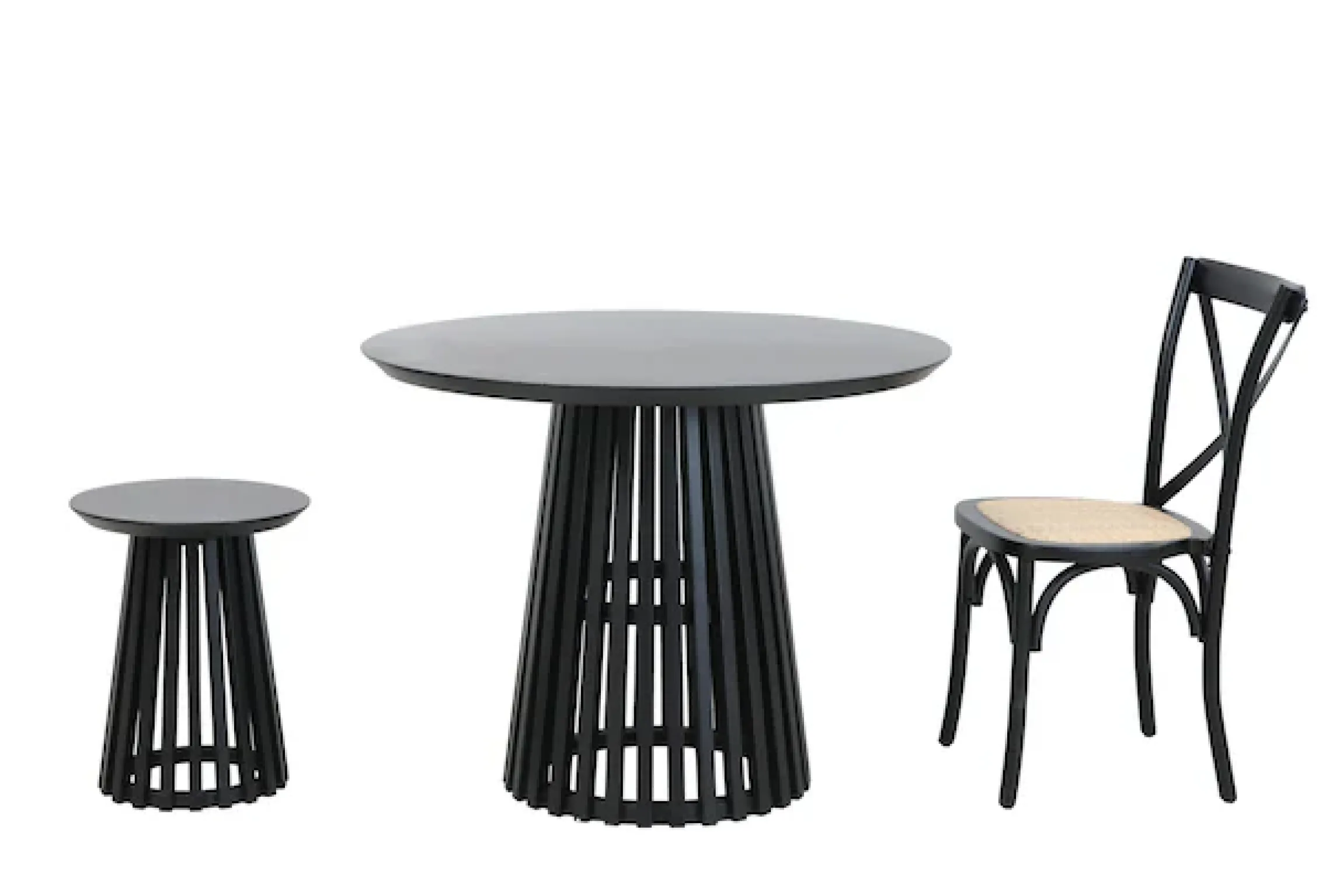 SIT Esstisch »Portland Ø 100 cm mit Säulengestell & Schweizer Kante« Säulenfuß schafft komfortable Beinfreiheit am Esstisch