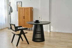 SIT Esstisch »Portland Ø 100 cm mit Säulengestell & Schweizer Kante« Säulenfuß schafft komfortable Beinfreiheit am Esstisch