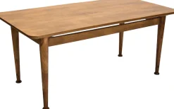 SIT Esstisch »T-WESTCOAST TABLE LARGE aus Mangoholz Massivholz« Markante Holzbeine mit dekorativen Absätzen in Tellerform