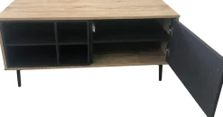 SIT Lowboard »Kommode MAILBOX – Scandi‑Lowboard MDF mit Dekorfolie & Metallbeinen« Scandi‑Lowboard MDF mit Dekorfolie und stilvollen Metallbeinen