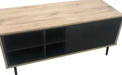 SIT Lowboard »Kommode MAILBOX – Scandi‑Lowboard MDF mit Dekorfolie & Metallbeinen« Scandi‑Lowboard MDF mit Dekorfolie und stilvollen Metallbeinen
