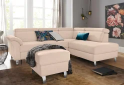 sit&more Ecksofa »Arngast L-Form« inklusive Kopfteilverstellung und Federkern