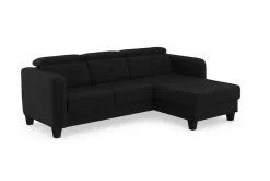 sit&more Ecksofa »Belluci L-Form« inklusive Federkern, wahlweise mit Schlaffunktion und Bettkasten