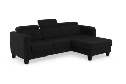 sit&more Ecksofa »Belluci L-Form« inklusive Federkern, wahlweise mit Schlaffunktion und Bettkasten