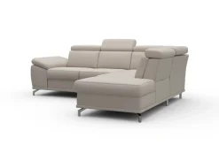 sit&more Ecksofa »Cabrio L-Form, B: 274 cm, mit Sitztiefen-, Arm- & Kopfteilverstellung« 3 Nierenkissen, Federkern, optional Schlaffunktion und Stauraum