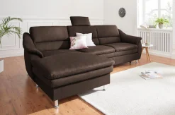 sit&more Ecksofa »Cardoso L-Form« mit Federkern, wahlweise mit Schlaffunktion