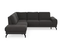 sit&more Ecksofa »Cinturo L-Form« inklusive Sitztiefenverstellung und Federkern, Sitzhöhe 45 cm