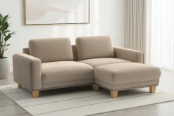 sit&more Ecksofa »Concept« Modernes Sofa in drei Fußfarben zur Auswahl