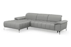 sit&more Ecksofa »Cool L-Form« wahlweise mit Kopfteilverstellung und Vorziehsitz, motorisch