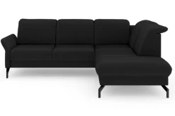 sit&more Ecksofa »Fashion L-Form« wahlweise mit Kopfteilverstellung und Vorziehsitz, motorisch