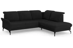 sit&more Ecksofa »Fashion L-Form« wahlweise mit Kopfteilverstellung und Vorziehsitz, motorisch