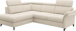 sit&more Ecksofa »Glendale, L-Form« inkl. Kopfteilverstellung, wahlweise mit Vorziehsitz und Bettkasten