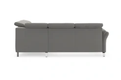 sit&more Ecksofa »Grenoble L-Form mit Federkern« wahlweise mit Schlaffunktion, Bettkasten, Arm- und Kopfteilverstellung