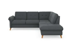 sit&more Ecksofa »Göteborg« inkl. Sitztiefenverstellung, wahlweise mit Bettfunktion & Bettkasten