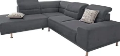 sit&more Ecksofa »Mariola L-Form« mit Federkern und Ottomane, inklusive Sitztiefenverstellung