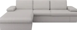 sit&more Ecksofa »Moreno L-Form, B: 247 cm« mit Armteilverstellung, optional Schlaffunktion