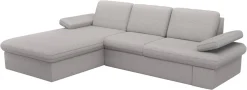 sit&more Ecksofa »Moreno L-Form, B: 247 cm« mit Armteilverstellung, optional Schlaffunktion