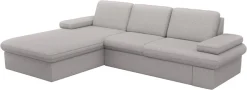 sit&more Ecksofa »Moreno L-Form, B: 247 cm« mit Armteilverstellung, optional Schlaffunktion