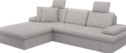 sit&more Ecksofa »Moreno L-Form, B: 247 cm« mit Armteilverstellung, optional Schlaffunktion