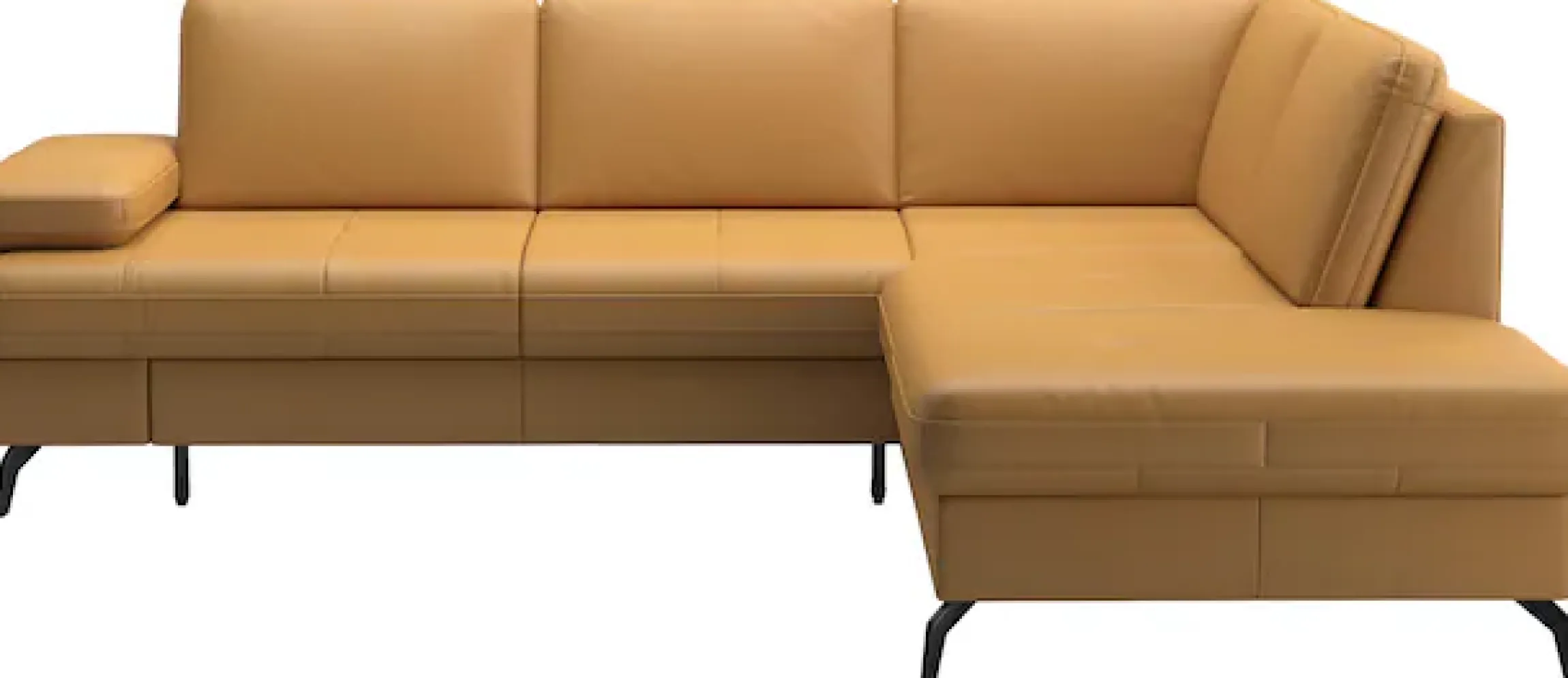 sit&more Ecksofa »Morris Jubi, Ottomane, Breite 238 cm« mit Armteilfunktion, wahlweise mit Schlaffunktion