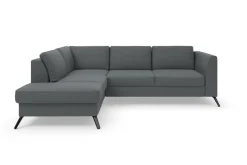 sit&more Ecksofa »Olsen L-Form« inklusive Sitztiefenverstellung, optional Schlaffunktion, 15cm hoch