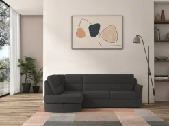 sit&more Ecksofa »Panini L-Form« wahlweise mit Schlaffunktion und Bettkasten