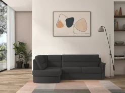sit&more Ecksofa »Panini L-Form« wahlweise mit Schlaffunktion und Bettkasten