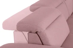 sit&more Ecksofa »Percy L-Form« 12 cm Fußhöhe, Sitztiefenverstellung, wahlweise in 2 Fußfarben