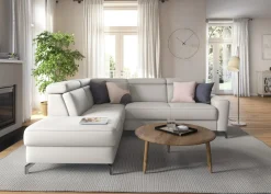 sit&more Ecksofa »Scarlett L-Form« inklusive Kopfteilverstellung, optional Schlaffunktion & Bettkasten