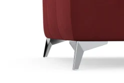 sit&more Ecksofa »Sinatra L-Form« mit Recamiere, optinal mit Kopfteilverstellung und Armteilfunktion