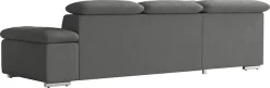 sit&more Ecksofa »Valantine L-Form, B: 272 cm, Armteilverstellung, Kopfteilverstellung« Armteilverstellung, Wellenunterfederung, modernes Design