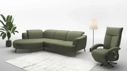sit&more Ecksofa »Zoe« ink.Sitztiefenverstellung, wahlweise mit Kopfteilverstellung