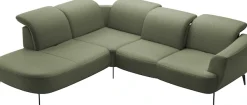 sit&more Ecksofa »Zoe« ink.Sitztiefenverstellung, wahlweise mit Kopfteilverstellung