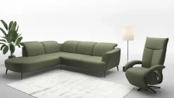 sit&more Ecksofa »Zoe« ink.Sitztiefenverstellung, wahlweise mit Kopfteilverstellung