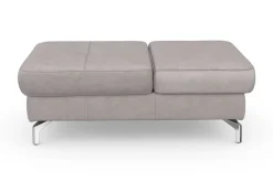 sit&more Hocker »Bendigo« mit Klappfunktion, Bodenfreiheit 12 cm, wahlweise in 2 Fußfarben