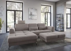 sit&more Hocker »Bendigo« mit Klappfunktion, Bodenfreiheit 12 cm, wahlweise in 2 Fußfarben