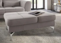 sit&more Hocker »Bendigo« mit Klappfunktion, Bodenfreiheit 15 cm, wahlweise in 2 Fußfarben
