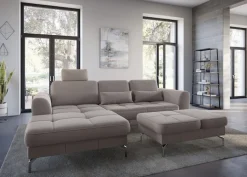 sit&more Hocker »Bendigo« mit Klappfunktion, Bodenfreiheit 15 cm, wahlweise in 2 Fußfarben