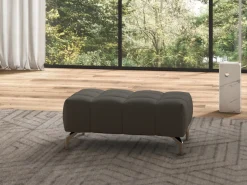 sit&more Hocker »Cool« mit silberfarbenen Füßen