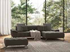 sit&more Hocker »Cool« mit silberfarbenen Füßen