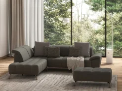 sit&more Hocker »Cool« mit silberfarbenen Füßen