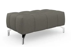sit&more Hocker »Cool« mit silberfarbenen Füßen
